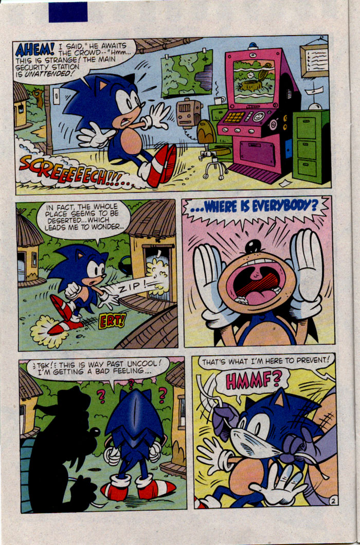Sonic - Archie Adventure Series April 1996 Page 2